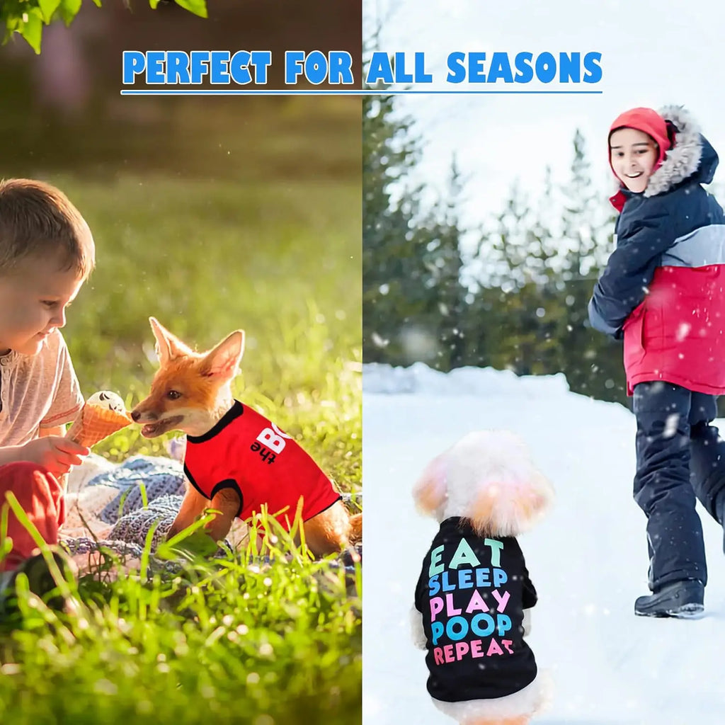 6 Pack Dog Clothes for Small Dogs