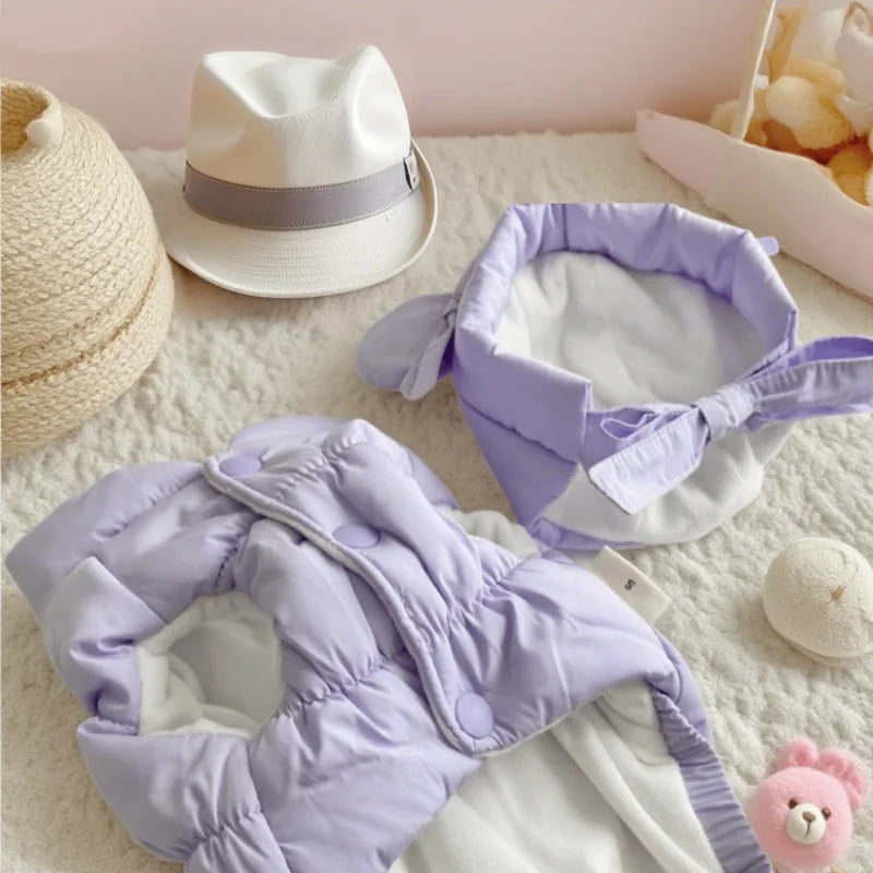 Winter Soft Dog Clothes -Fashion Down Jacket