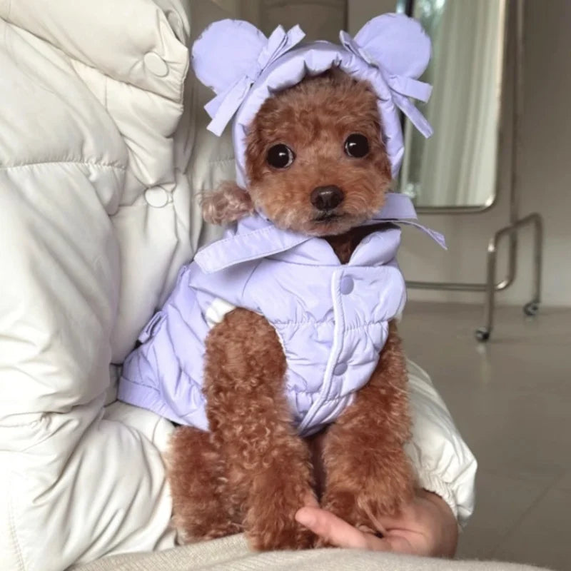 Winter Soft Dog Clothes -Fashion Down Jacket