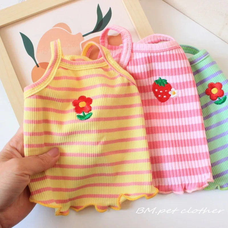 Small Dog Dresses, Princess Clothes for Puppy Vest