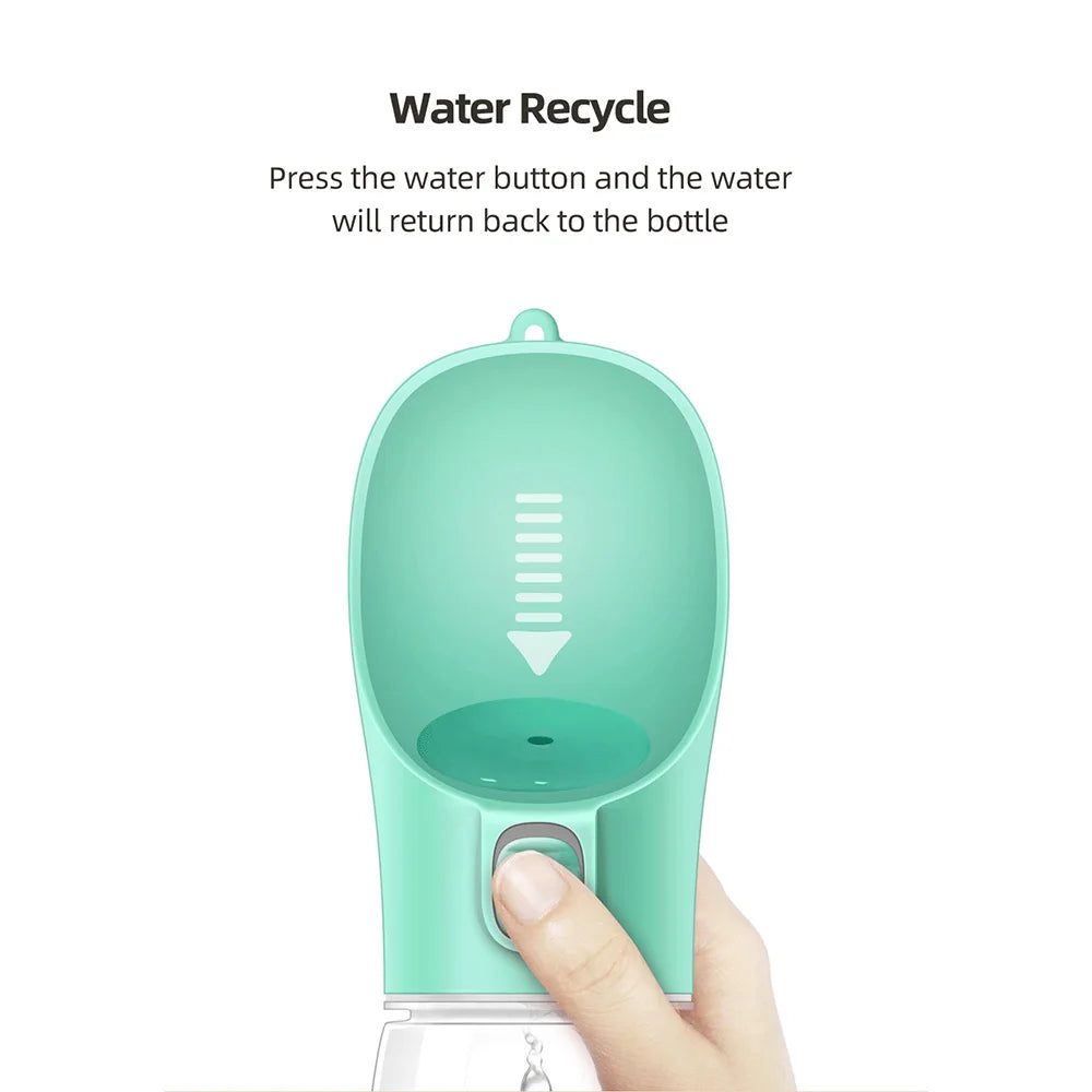 Portable Water Bottle,  Leakproof Drinking Bowls