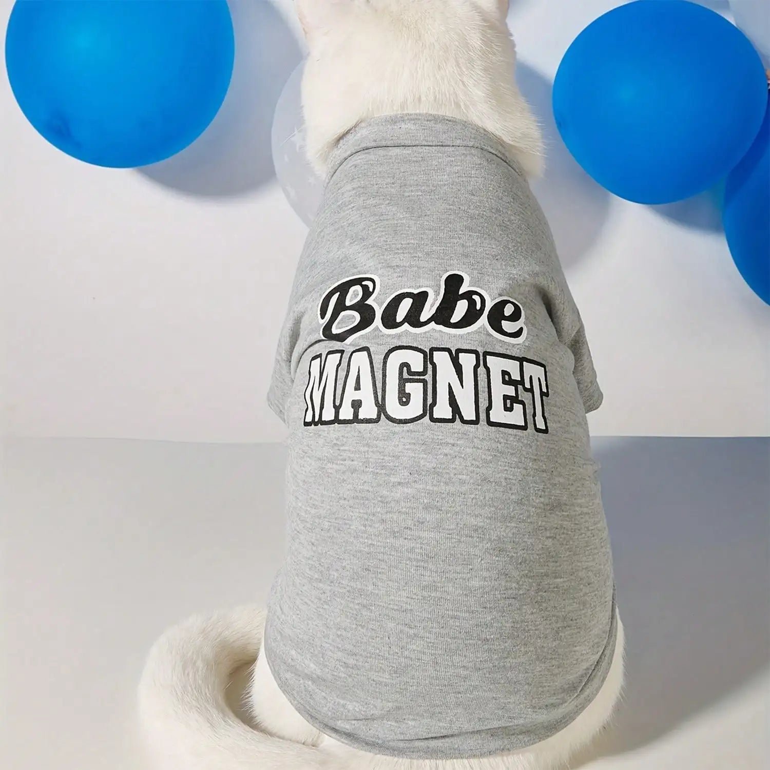 1pc Cute "Babe Magnet"   Breathable Vest
