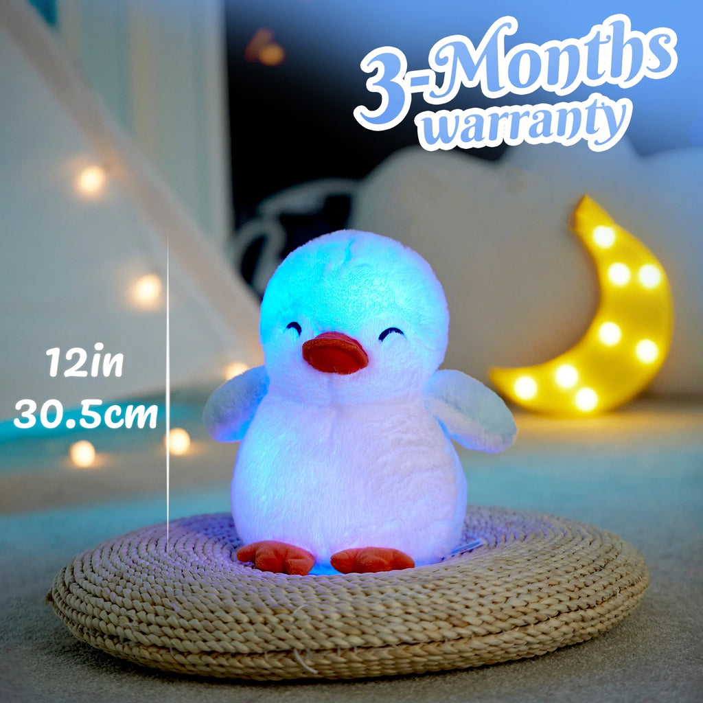Glowing Penguin Plush Toy For Animals & Kids