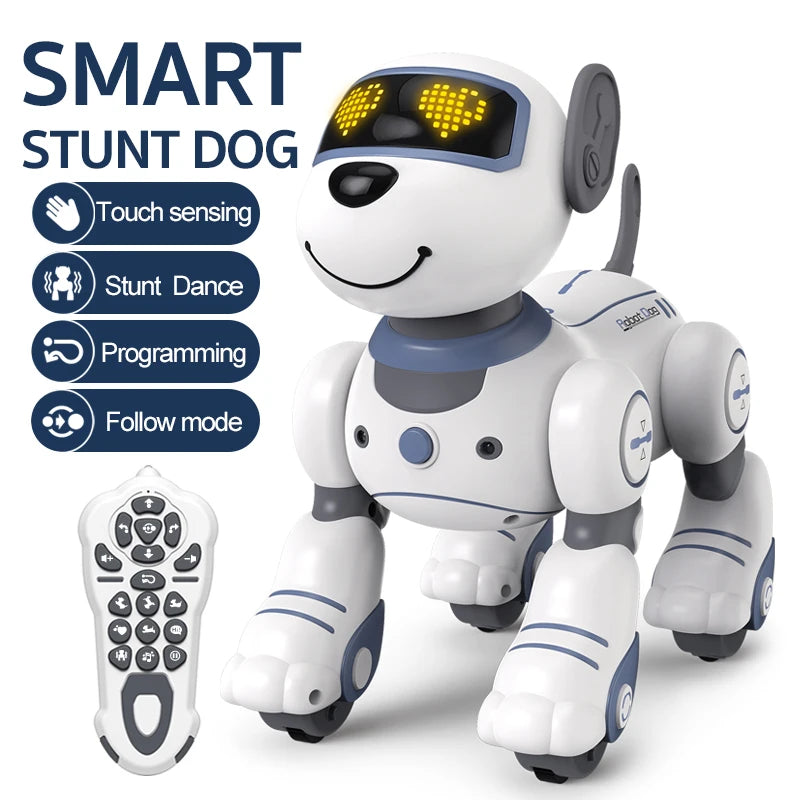 Electronic Stunt Dog, Voice Command, Programmable