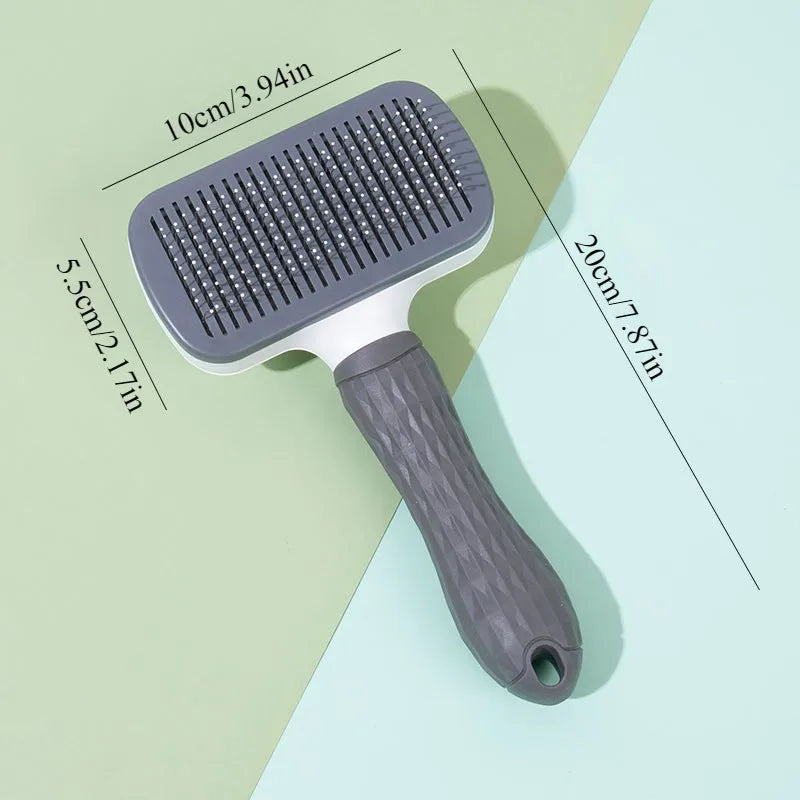Dual-Use Dog/Cat Grooming Brush