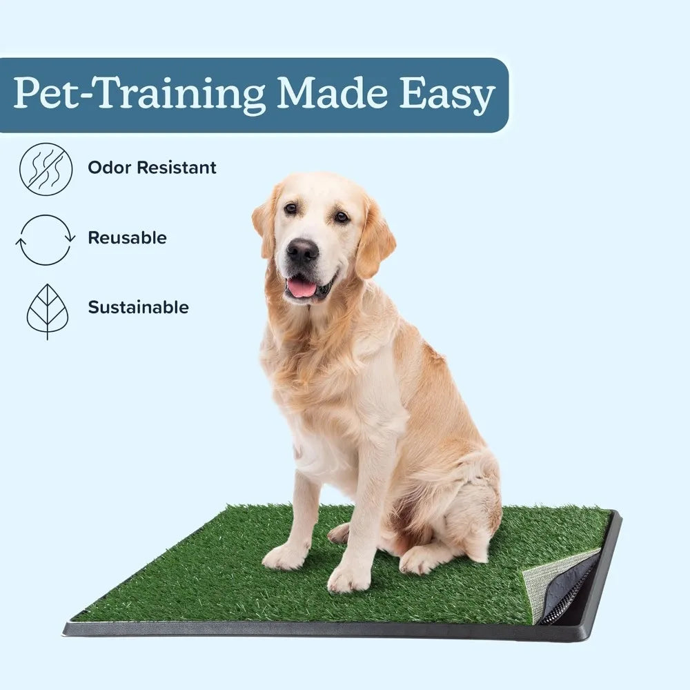 Artificial Grass for Dogs Training Potty Pad with Tray