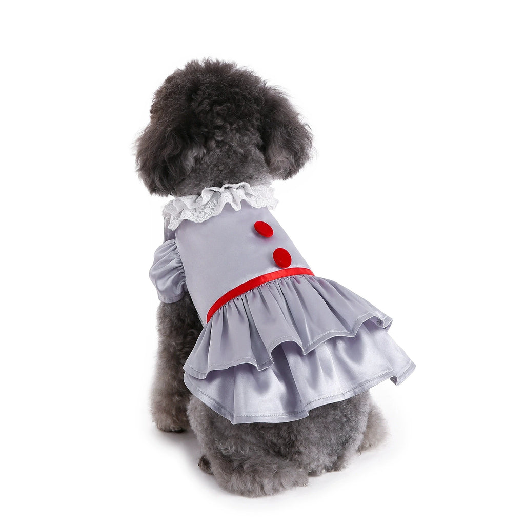 Halloween Pet Costume Joker Dress Apparel