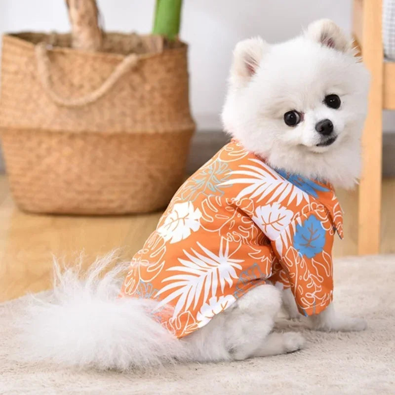 Summer Hawaiian Dog Clothes
