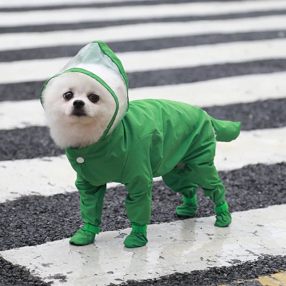Dog Raincoat/ Rain Boots Shoes for Small Dogs