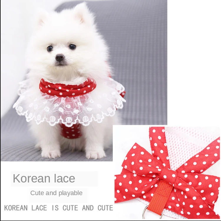 Dog/Cat Harness/ Vest Leash               Soft Breathable Dog Harness Nylon clothes leash for Dogs Puppy Collar Cat Pet Dog Chest Strap