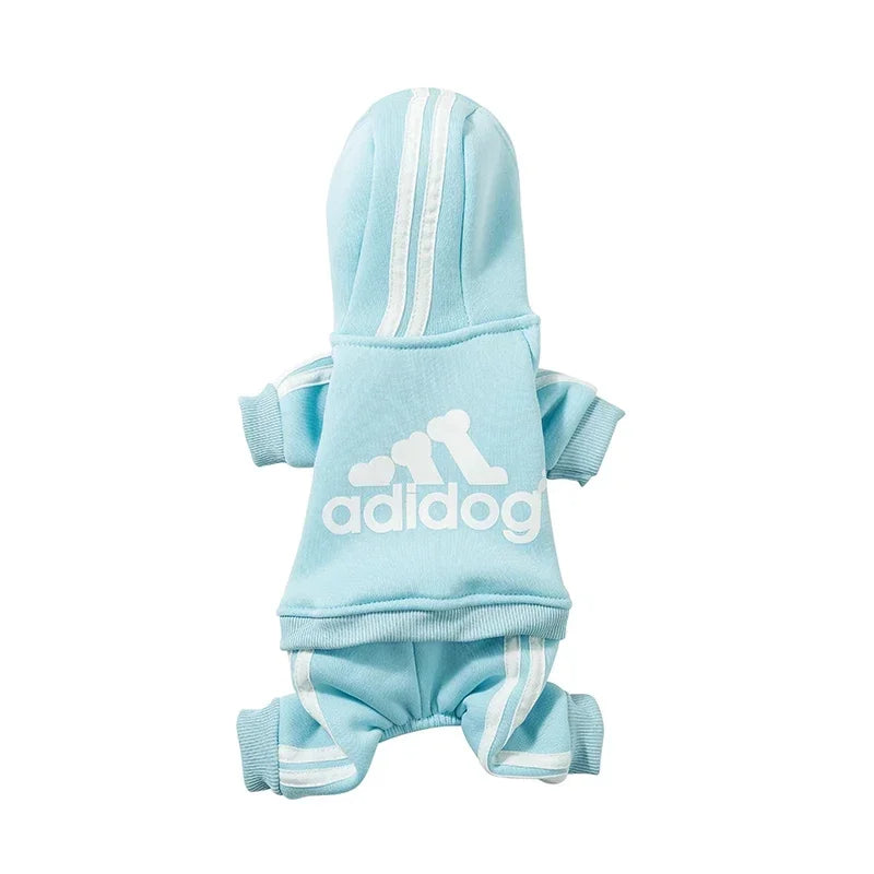 Adidog Clothes, Dog Jumpsuit, Warm Pet Clothes
