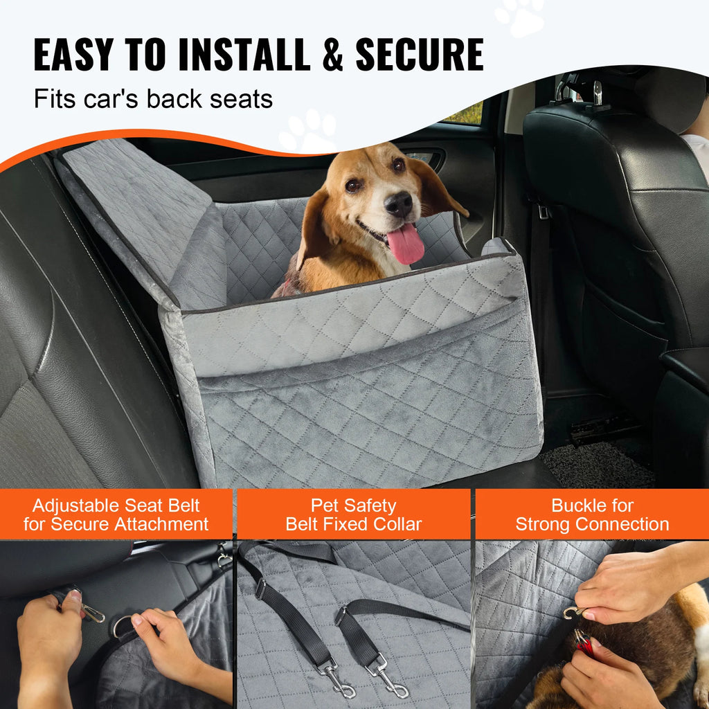SucceBuy Dog Car Seat, Booster Seat
