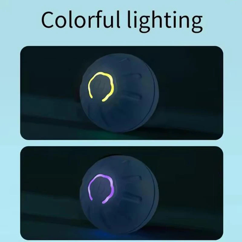 Electronic, Intelligent, Interactive Pet Toy Ball