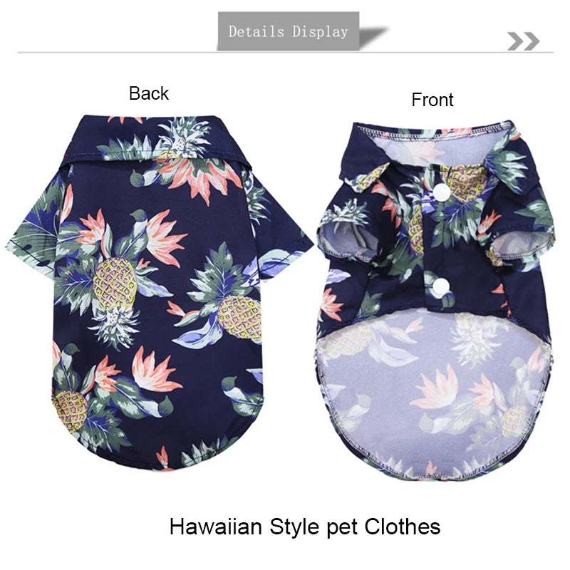 Summer Hawaiian Style Pet Dog/Cat Clothes