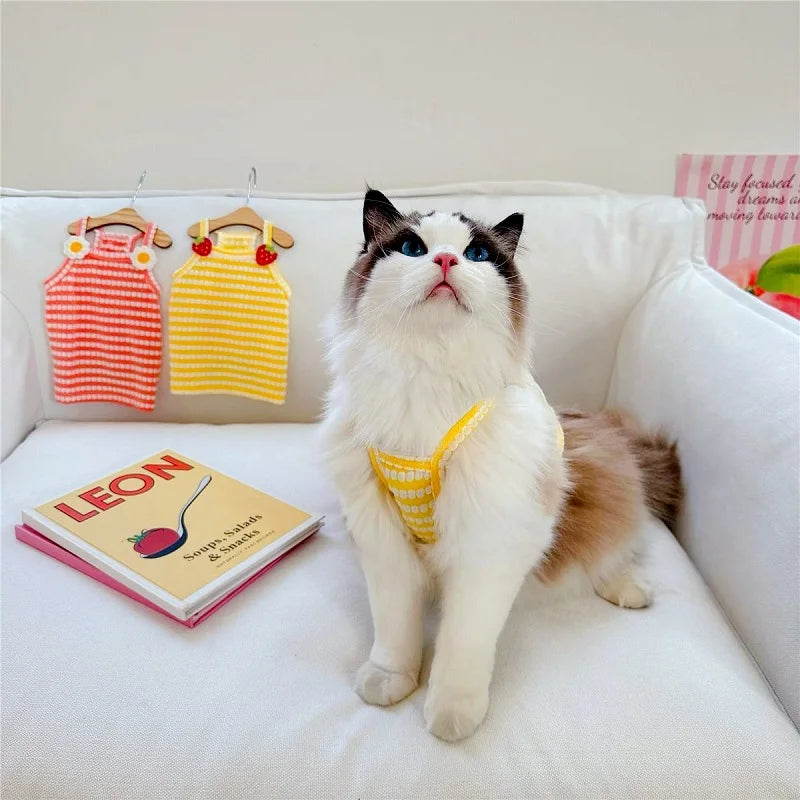 Fashion Dog/Cat Vest, Suspender Dog/Cat Vest