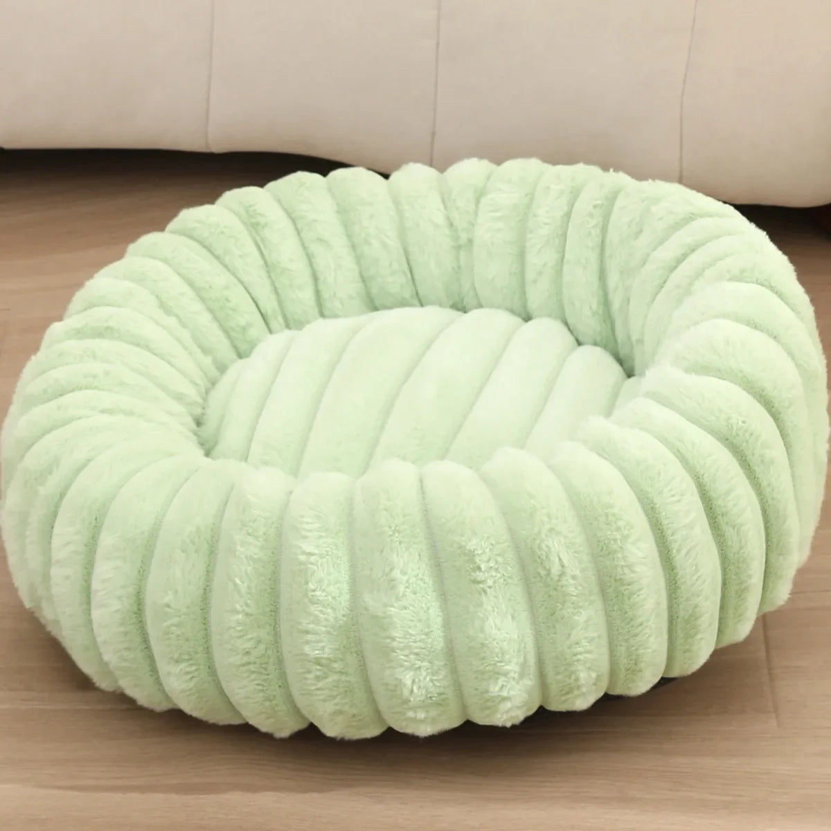 40-70cm Round Bed for Dogs, Super Soft,  Winter Warm Sleeping