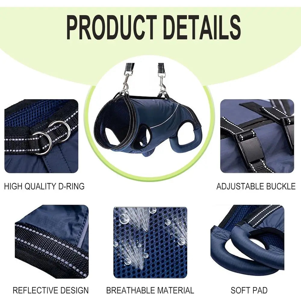 Supportive Harness for Small to Medium Dogs