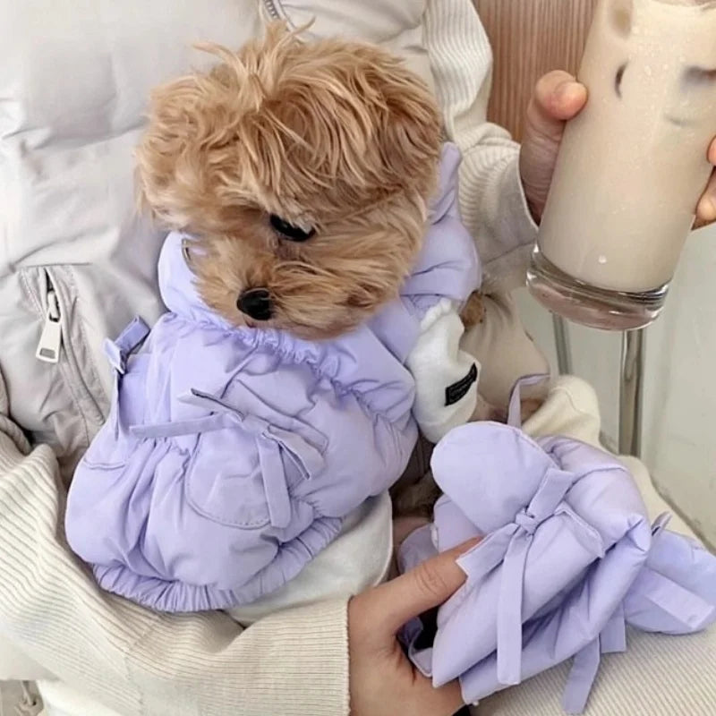 Winter Soft Dog Clothes -Fashion Down Jacket