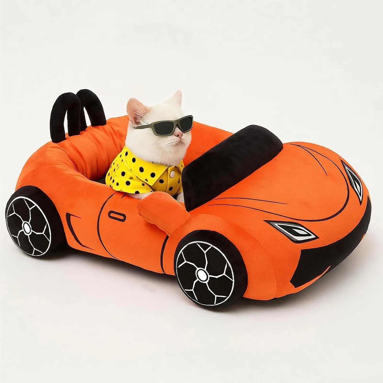 Soft and Cozy Small Dog/Cat Bed with Pillow