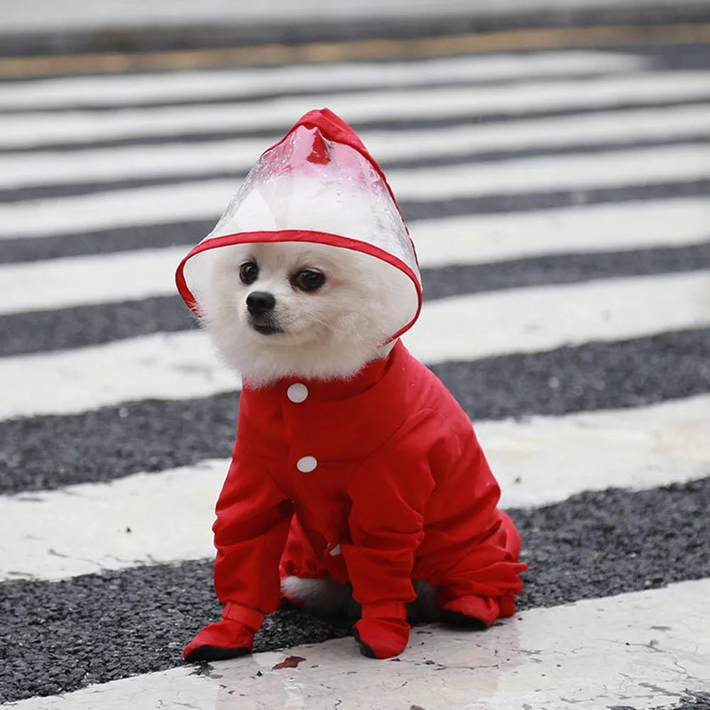 Dog Raincoat/ Rain Boots Shoes for Small Dogs