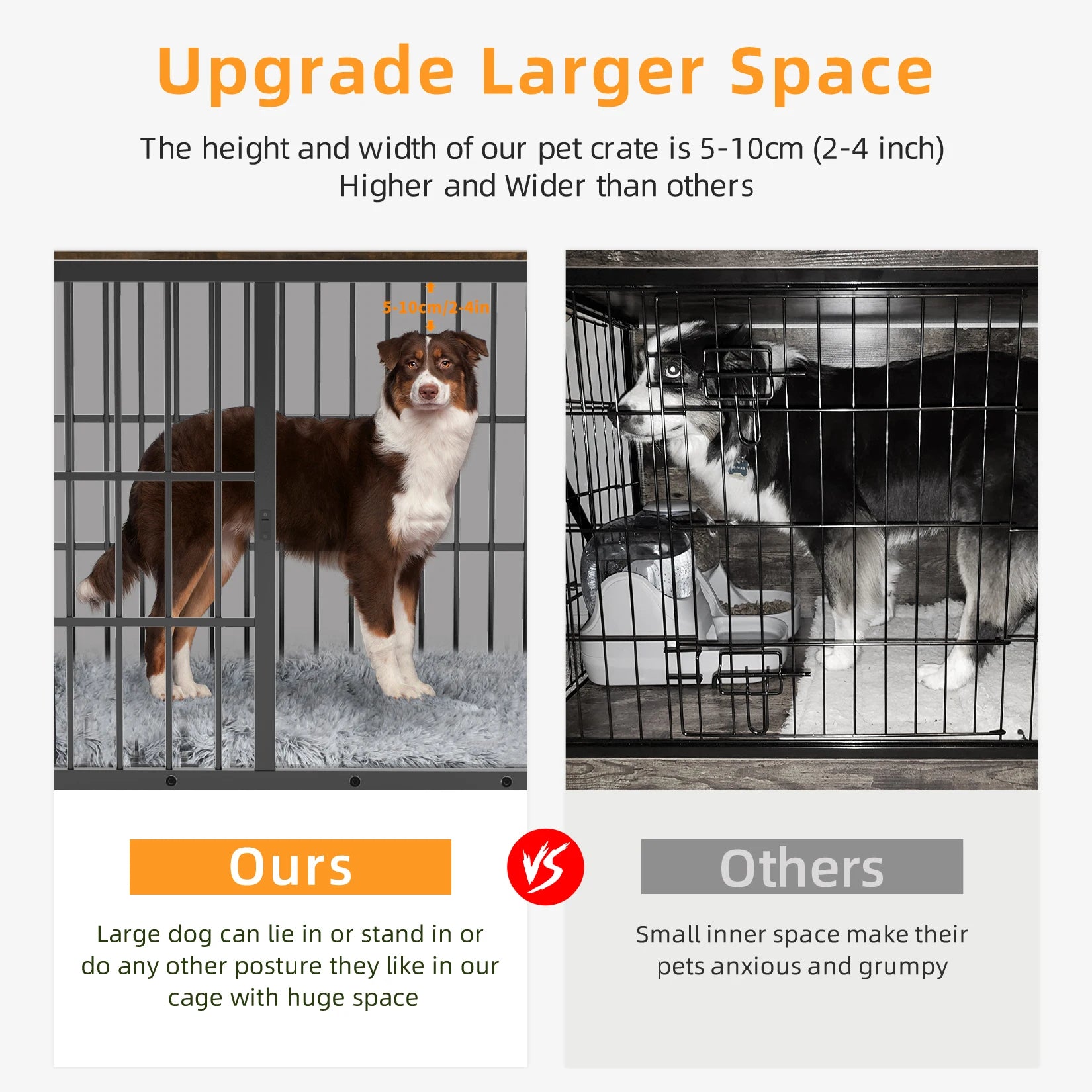 Dog Crate/Furniture Pet Kennel End Table