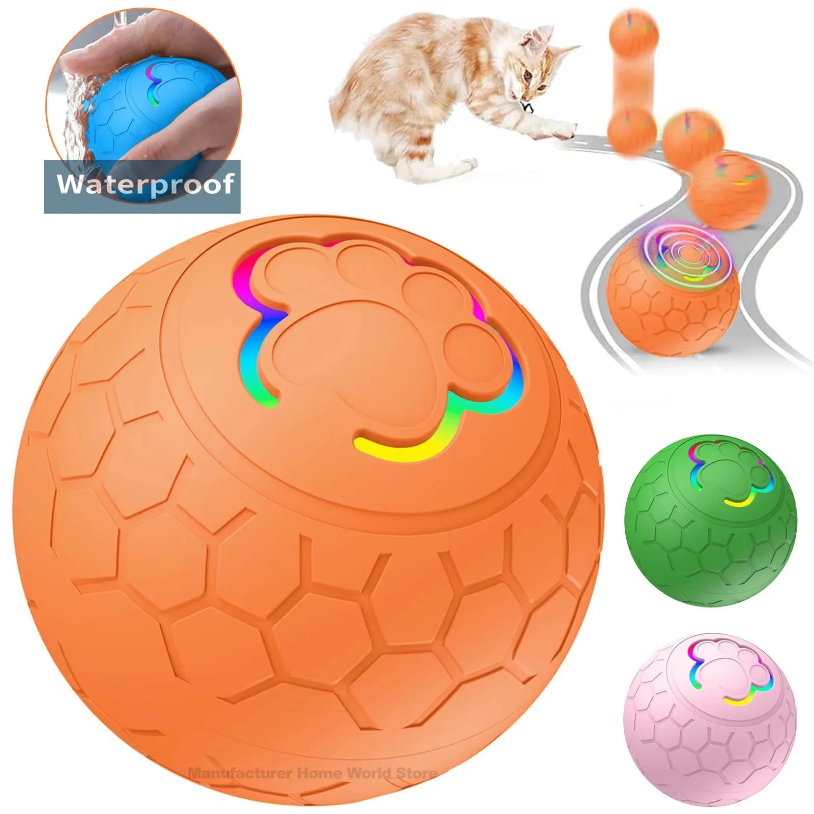 Smart Electronic Interactive Pet Toy Ball