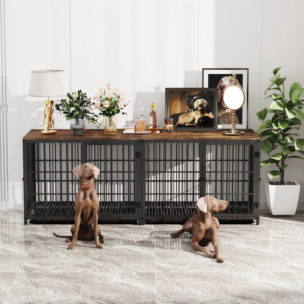 Dog Crate/Furniture Pet Kennel End Table