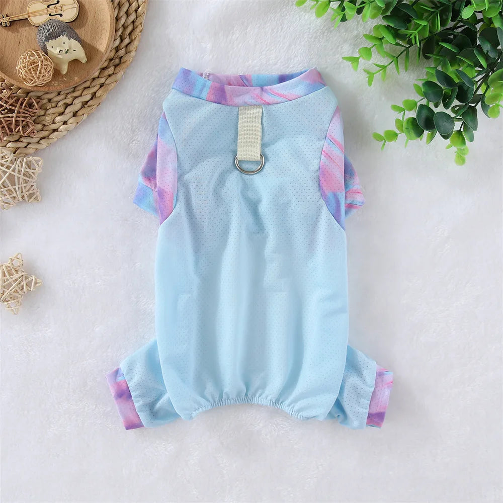 Summer Pet Dog Cooling Jumpsuit