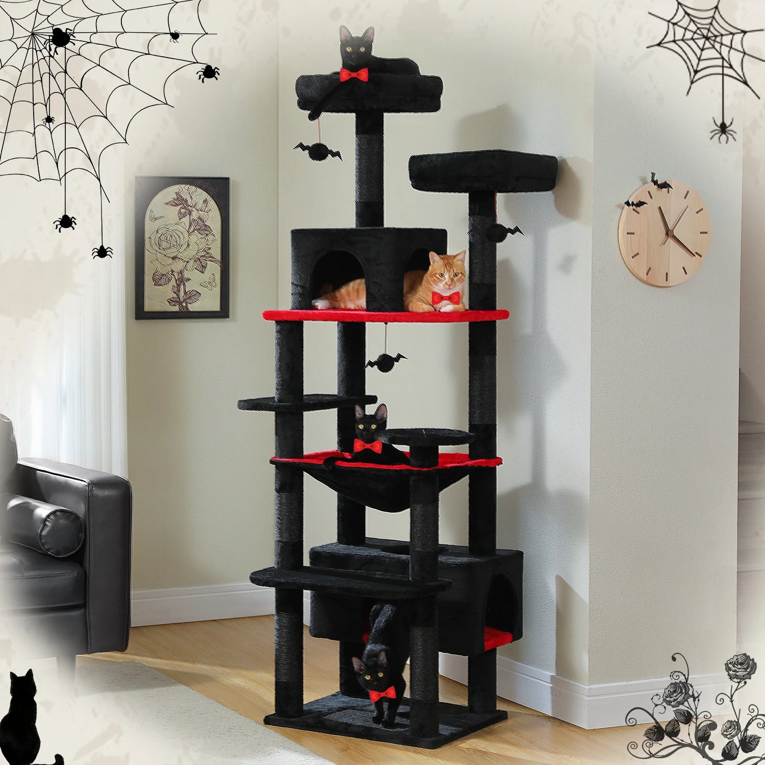Large Tree and Tower For Indoor Cats