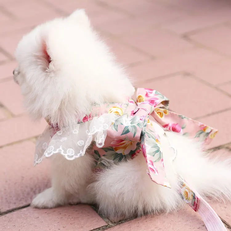 Dog/Cat Harness/ Vest Leash               Soft Breathable Dog Harness Nylon clothes leash for Dogs Puppy Collar Cat Pet Dog Chest Strap