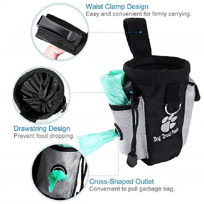 Portable Dog Feeding Treat Bag