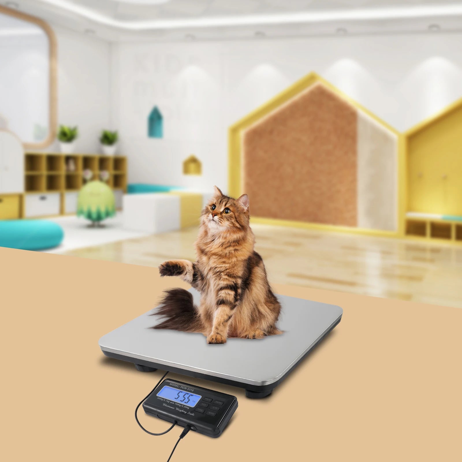 300KG Digital Pet Scale With LCD Display