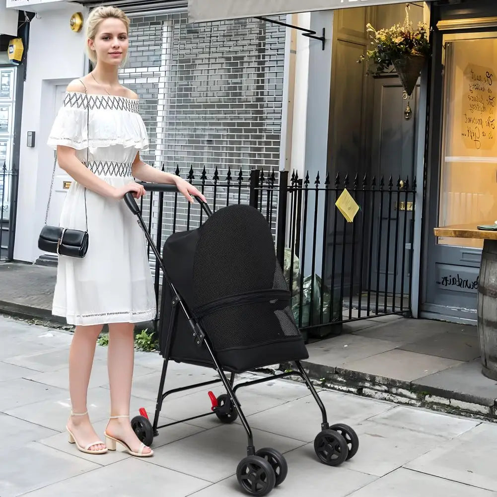 Pet Stroller For Small And Medium Dogs