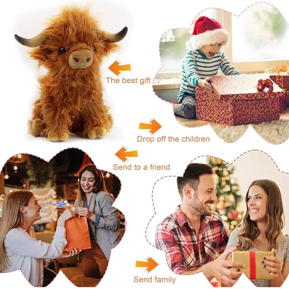 6 Pieces Mini Stuffed Forest Animals`