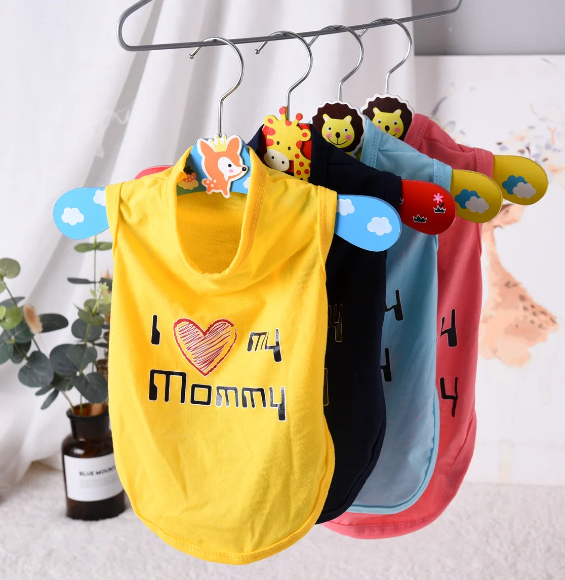 "I Love My Daddy/Mommy" Pet Sleeveless Vest