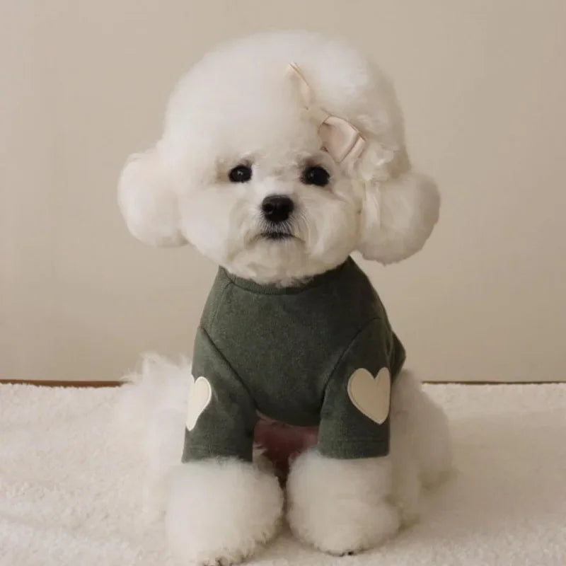 Love Winter Warm Pet Dog Clothes