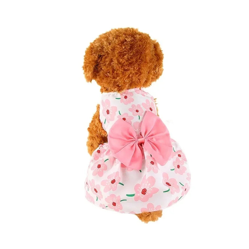 Cute Spring /Summer Dog Princess Dress