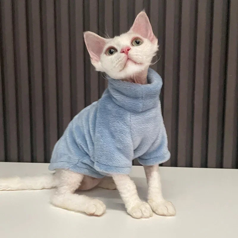 XS-XXL Hairless Cat Sweater Winter Fashion