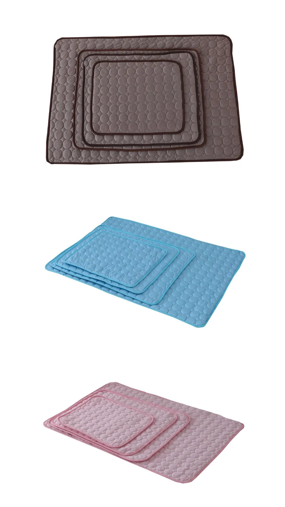 Dog/Cat Cooling Mat, Summer Pet Cold Bed