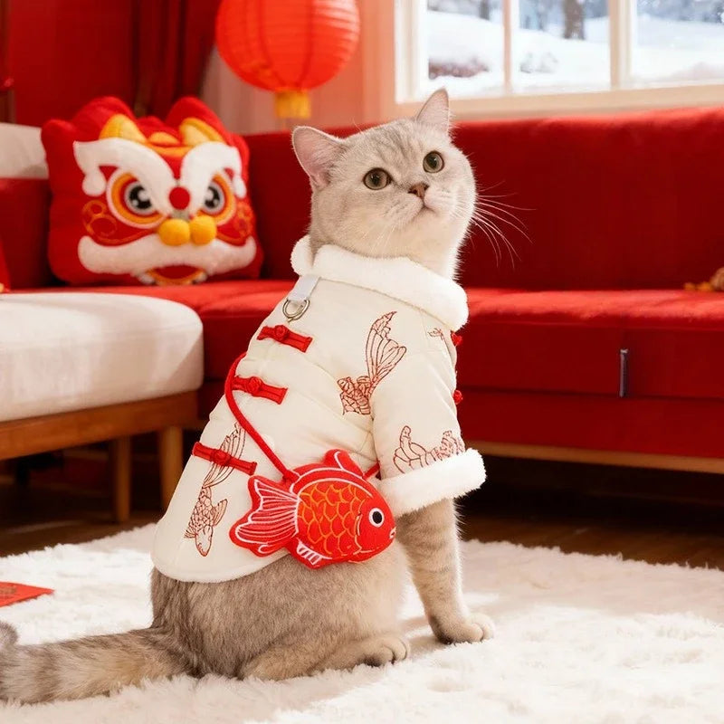 Winter Cat Vest Of The Tang Dynasty