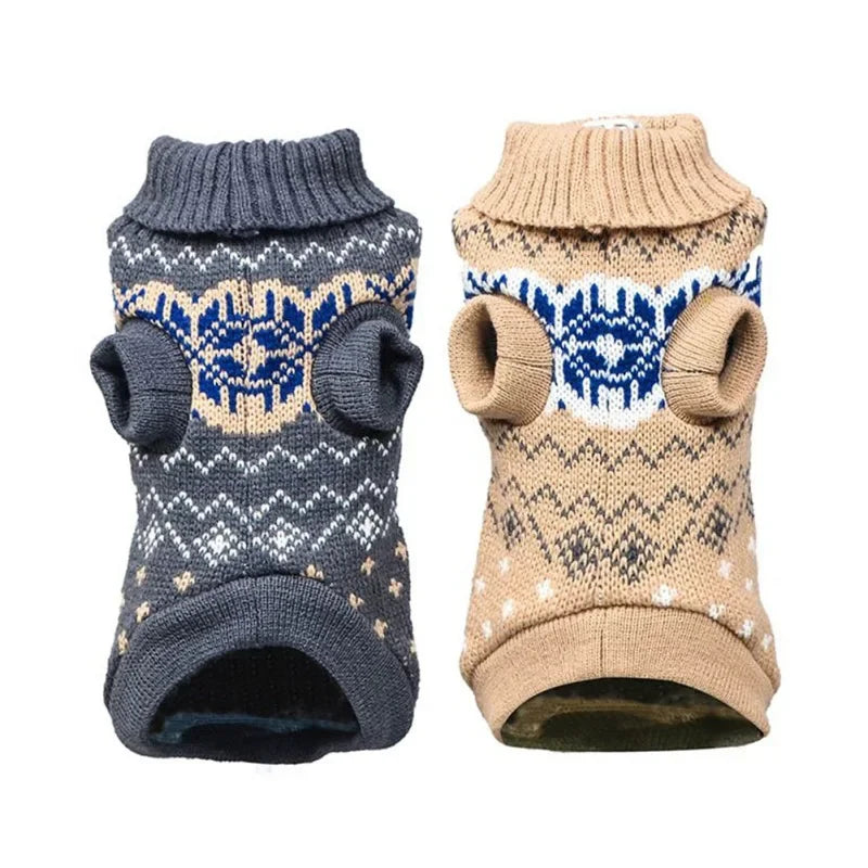 Dog/Cats Winter Sweater    High-quality Knitted Clothing