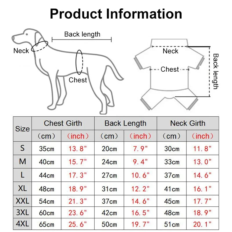 Warm Christmas Dog/Cat Pajamas