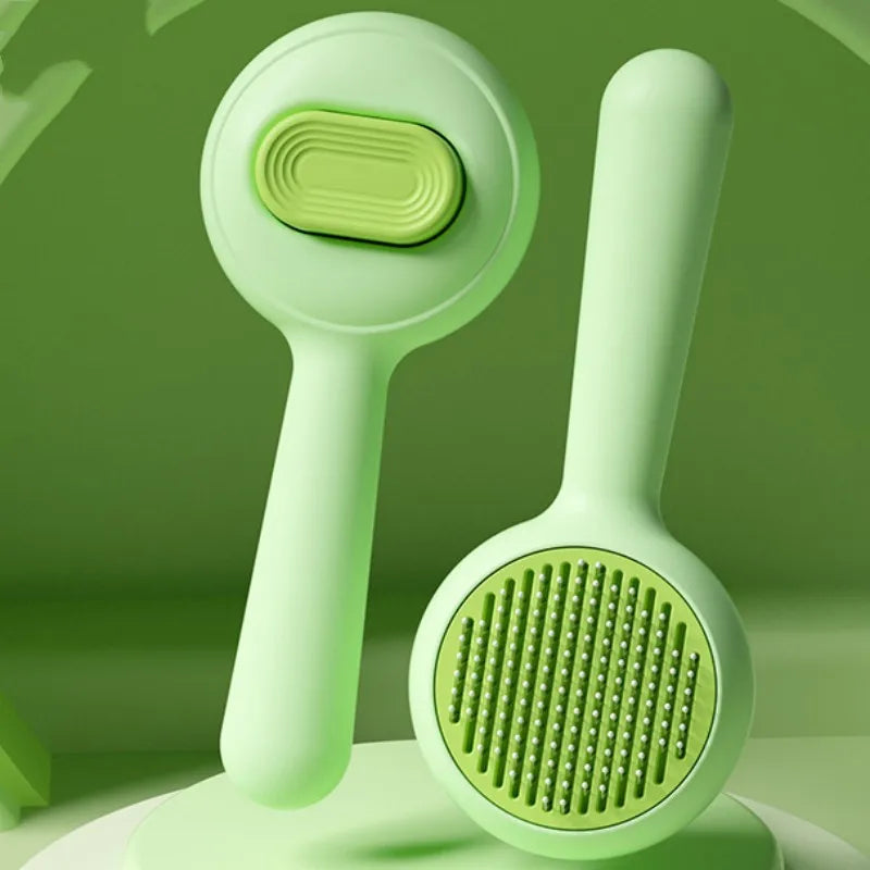 Cat Brush Self-cleaning Pet Hair Remover
