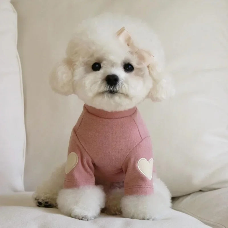 Love Winter Warm Pet Clothes