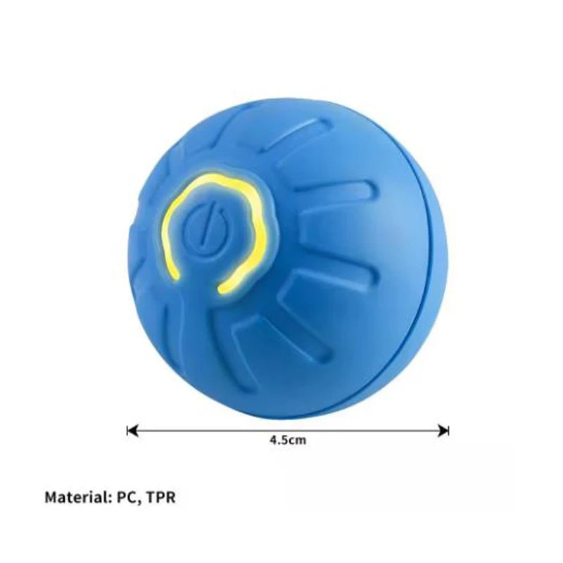 Electronic, Intelligent, Interactive Pet Toy Ball