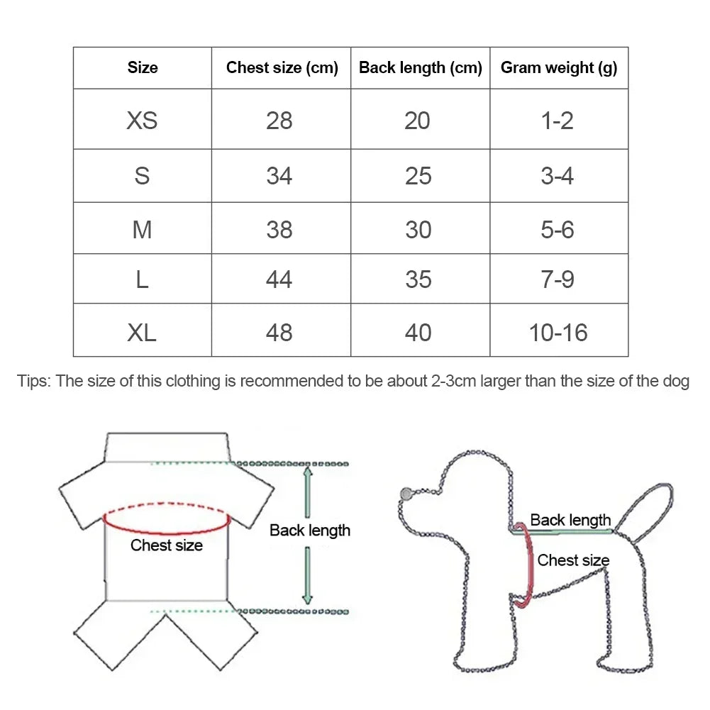 Dog Dress for Small Dogs, Luxury Clothes