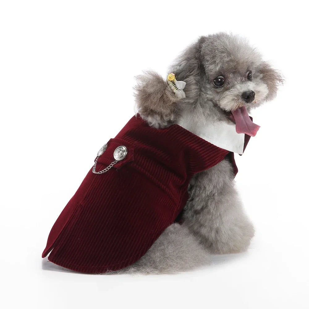 Christmas Dog Costume  Apparel