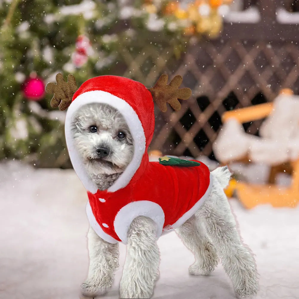 Winter Warm Dog/Cat Christmas Costume