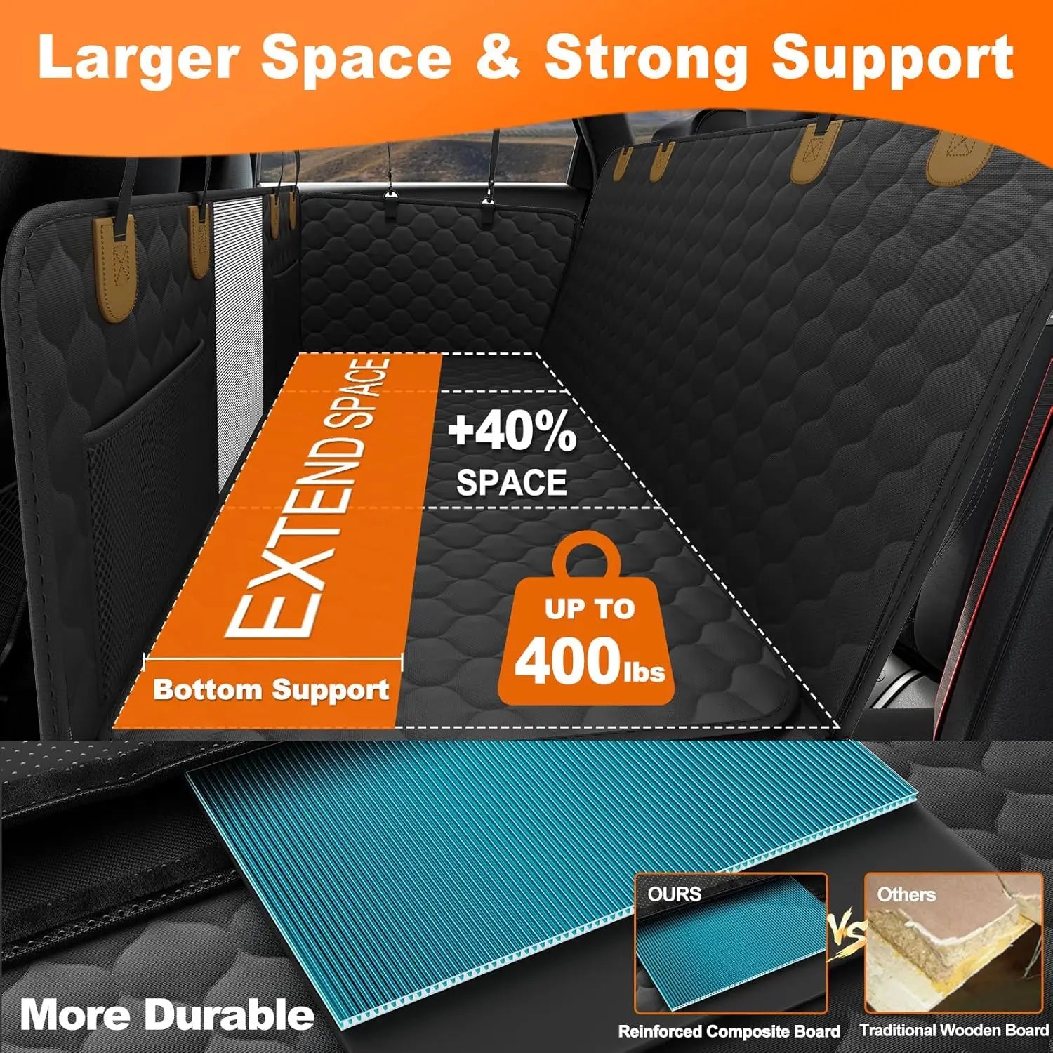 Back Seat Extender for Animals