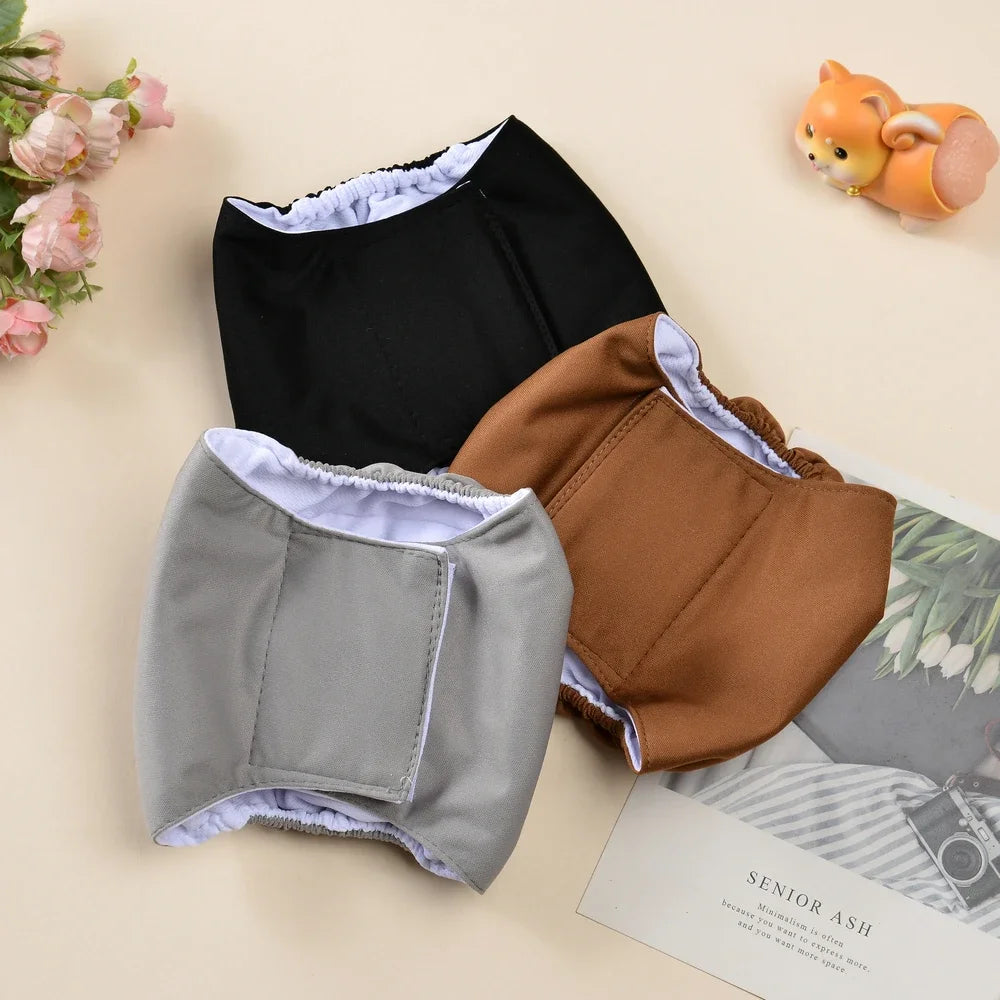 Reusable and Adjustable Pet Leakproof Diapers